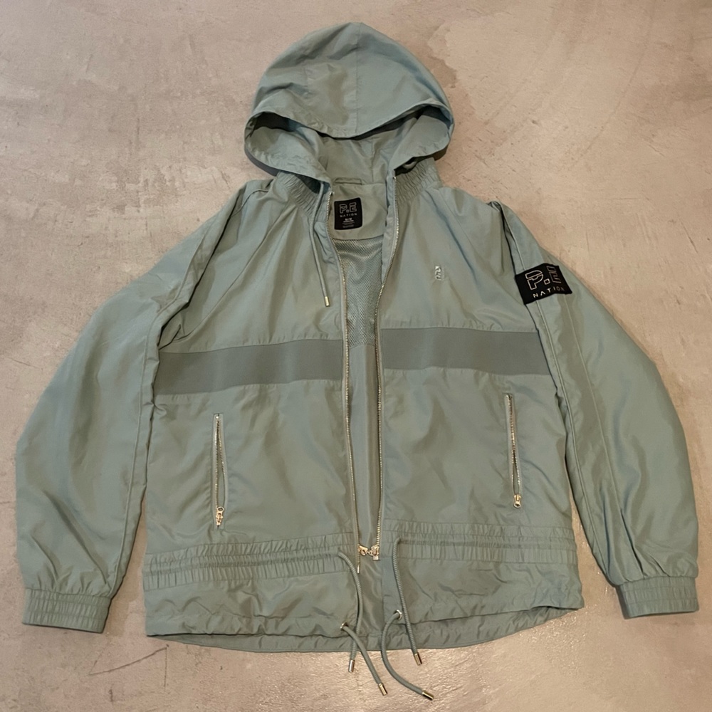 PE Nation lightweight seafoam jacket, brand new - never worn, size medium